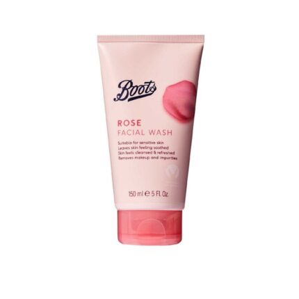 boots-rose-facial-wash-150ml-gentle-cleanser